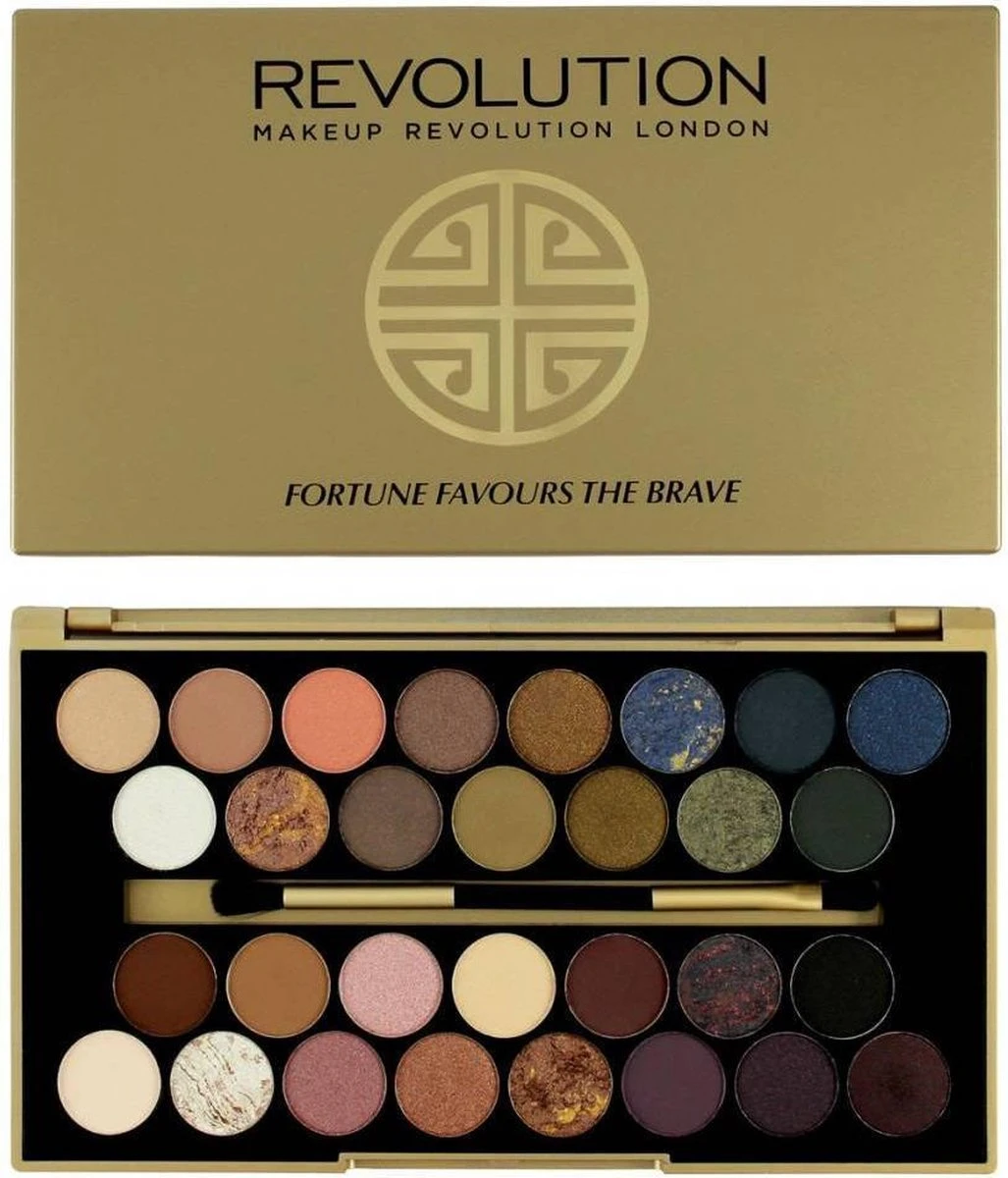 Makeup Revolution Revolution Oogschaduw Palette - Fortune Favours The Brave 9 Makeup Revolution Revolution Oogschaduw Palette - Fortune Favours The Brave - Afbeelding 7