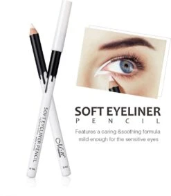 Witte Soft Eyeliner - 2 Stuks - Zachte Eyeliner - White Eyeliner - 2 Pieces -