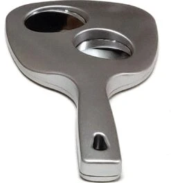 Handspiegel Trio - Spiegel Ø 13,5 Cm - 1X 3X & 5X Vergrotend - Zilver - Afmeting: 25 X 13,3 Cm. 6 Handspiegel Trio - Spiegel Ø 13,5 Cm - 1X 3X & 5X Vergrotend - Zilver - Afmeting: 25 X 13,3 Cm. -Maybelline Shop 1124x1200 6