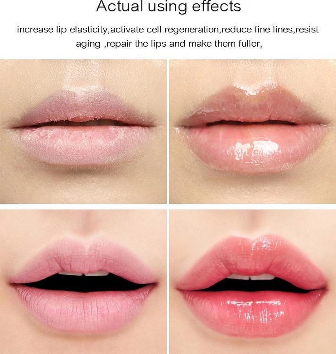 Karité SOS Lip Plumping Gloss - Lip Plumper - Vollere Lippen - Collageen - Argan Olie - Gehydrateerde Lippen - Lipgloss 5 Karité SOS Lip Plumping Gloss - Lip Plumper - Vollere Lippen - Collageen - Argan Olie - Gehydrateerde Lippen - Lipgloss - Afbeelding 3