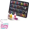 Merkloos 48 Verschillende Flesjes Nagel Decoratie Met Glitters En Sticker - Nail Art - Nagelversiering - Cadeau Tip -Maybelline Shop 1140x1200 18