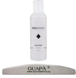 GUAPÀ® Aceton Puur 100 Ml | Nagel Verwijderaar Voor Gellak, Acrylic, Nagellak, Gelnagels | Nagellak Remover