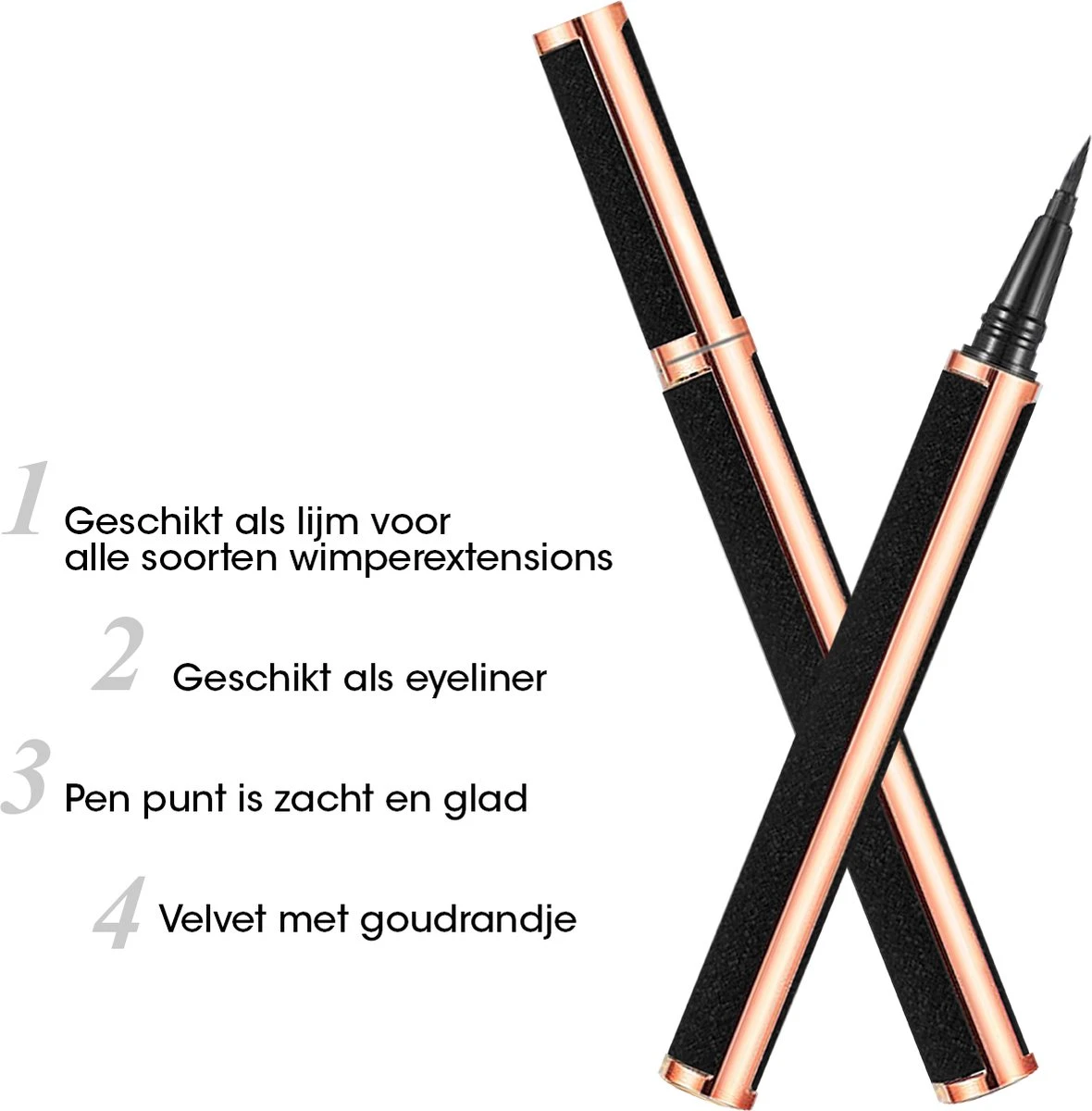 Merkloos Wimperlijm - Wimperextensions Lijm - Wimperlijm Voor Wimperextensions - Eyelash Glue - Eyeliner Zwart - Eyeliner Zwart Waterproof - Eyeliner – Magnetic Eyeliner Lashes 3 Merkloos Wimperlijm - Wimperextensions Lijm - Wimperlijm Voor Wimperextensions - Eyelash Glue - Eyeliner Zwart - Eyeliner Zwart Waterproof - Eyeliner – Magnetic Eyeliner Lashes - Afbeelding 2