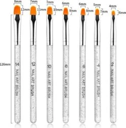 GUAPÀ - Gel Penselen Set Zilver - 7 Stuks - High Quality Gel & Nail Art Brush 10 GUAPÀ - Gel Penselen Set Zilver - 7 Stuks - High Quality Gel & Nail Art Brush -Maybelline Shop 1185x1200 22