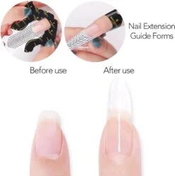 Born Pretty - Nagelsjablonen - 500 Stuks - Nagel Sjablonen - Nagel Stickers - Nail Forms - Nagel Sjablonen Verlenging - Nagelvormen - Nagel Sjablonen Stiletto - Nail Sjablonen - Nail Sjablonen Form - Nail Sjablonen Vorm - Nagelverlenging -Maybelline Shop 1190x1200 30