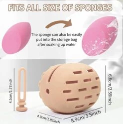 Siliconen Make Up Spons Houder/Fopspeen Bakje/Speen Ophangbare Bak/ Onbreekbare Milieuvriendelijke Make-up Hoes/make-up Spons Houder/ Make-up Tools/ Wasbare Make-up Spons Houder/ SiliconeMake Up Holder/ Ophangbare Make-up Houder /Make-up Tools Reizen -Maybelline Shop 1192x1200 7