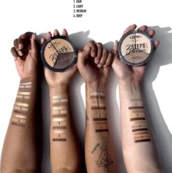 NYX Professional Makeup 3 Steps To Sculpt Face Sculpting Palette - Light 3STS02 - Highlighter En Contouring Make-up - 15 Gr -Maybelline Shop 1193x1200 17