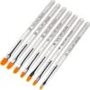 GUAPÀ - Gel Penselen Set Zilver - 7 Stuks - High Quality Gel & Nail Art Brush -Maybelline Shop 1196x1200 43