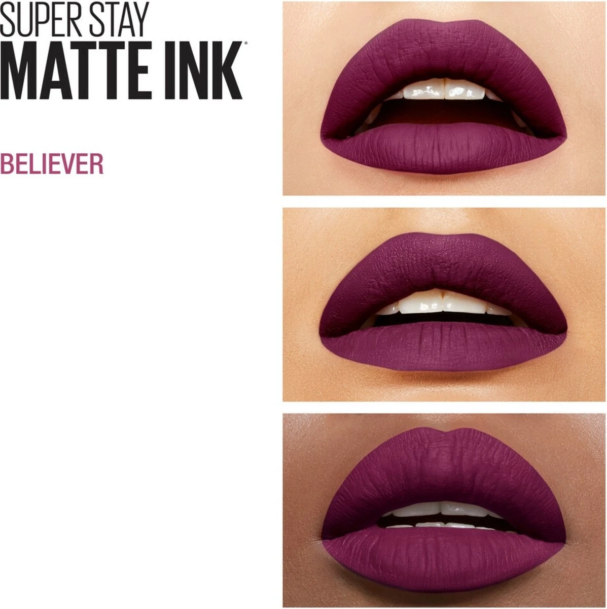 Maybelline Superstay Matte Ink Lippenstift - 40 Believer 7 Maybelline Superstay Matte Ink Lippenstift - 40 Believer - Afbeelding 5