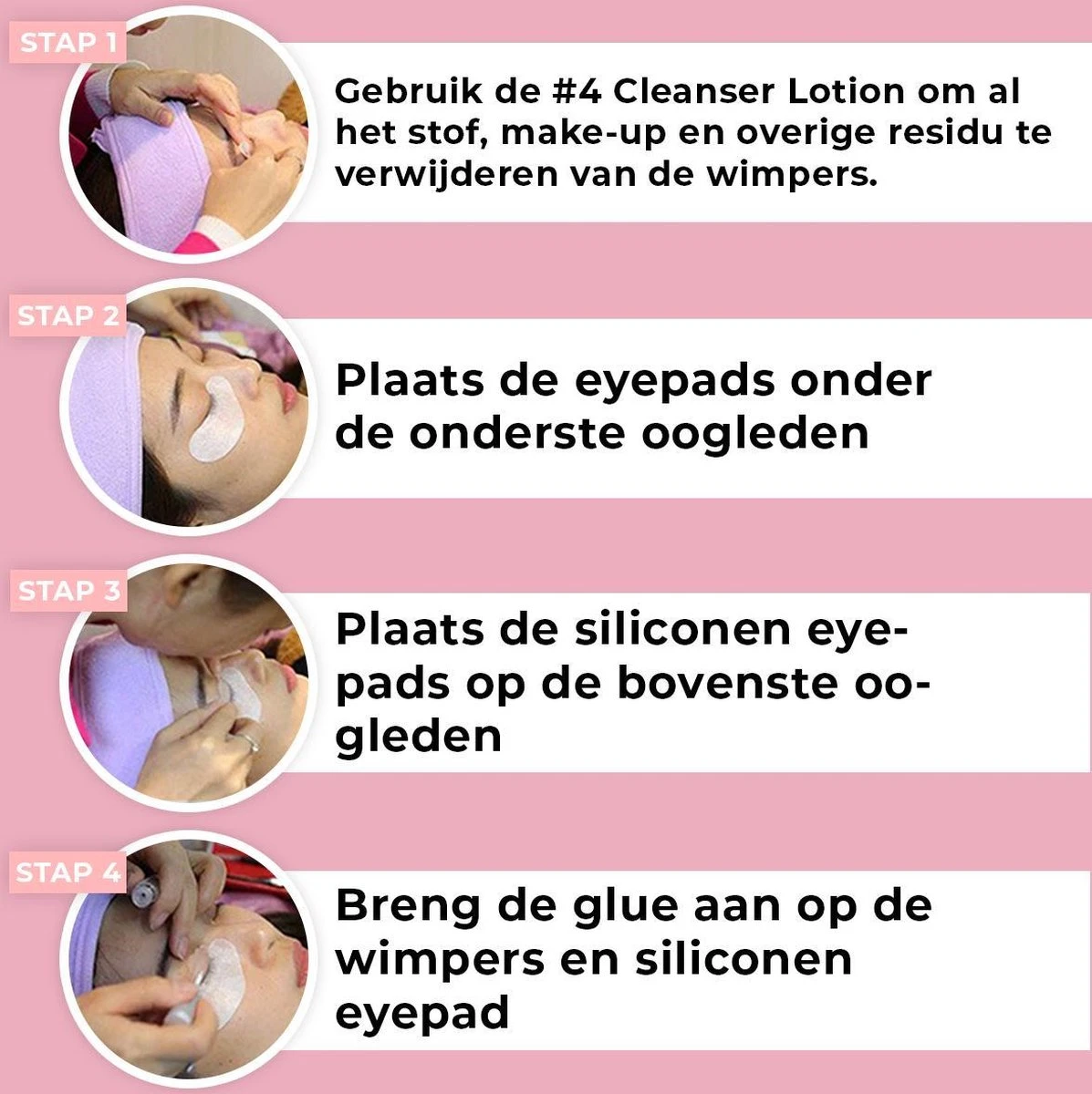 Wimperlifting Set - Lash Lift Kit Met Sterke Lijm - Wimperserums Met Wenkbrauw Gel - Lash Lift Set - Wimperkruller 7 Wimperlifting Set - Lash Lift Kit Met Sterke Lijm - Wimperserums Met Wenkbrauw Gel - Lash Lift Set - Wimperkruller - Afbeelding 5