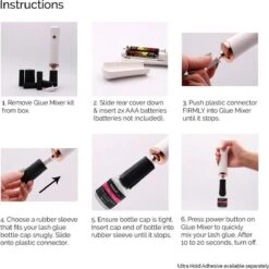 Lashes & More - GLUE SHAKER - Lijmschudder - Inkt Mixen - GLUE MIXER - Voor Het Goed Mengen Van Wimperlijm Nagellak Pigment Of Tattoo Inkt - Met Ventilator 15 Lashes & More - GLUE SHAKER - Lijmschudder - Inkt Mixen - GLUE MIXER - Voor Het Goed Mengen Van Wimperlijm Nagellak Pigment Of Tattoo Inkt - Met Ventilator -Maybelline Shop 1198x1200 52