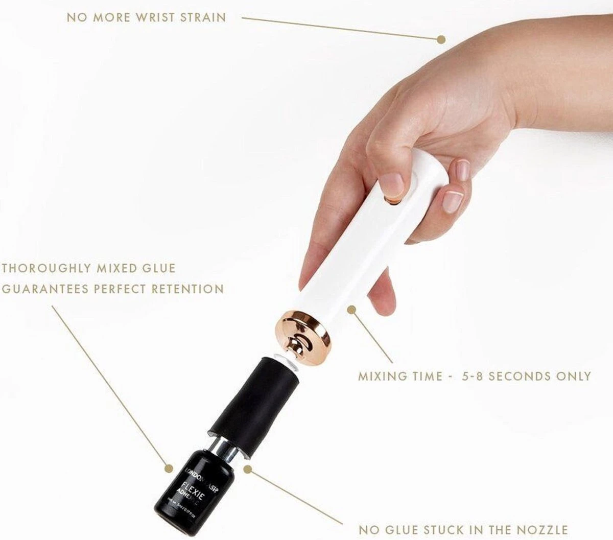 Lashes & More - GLUE SHAKER - Lijmschudder - Inkt Mixen - GLUE MIXER - Voor Het Goed Mengen Van Wimperlijm Nagellak Pigment Of Tattoo Inkt - Met Ventilator 7 Lashes & More - GLUE SHAKER - Lijmschudder - Inkt Mixen - GLUE MIXER - Voor Het Goed Mengen Van Wimperlijm Nagellak Pigment Of Tattoo Inkt - Met Ventilator - Afbeelding 5