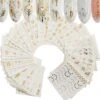 GUAPÀ - Nail Art Nagel Sjabloon Stickers 30 Vellen - Zelfklevende Nagelstickers & Nageldecoratie 3D Goud En Zilver -Maybelline Shop 1200x1088 13