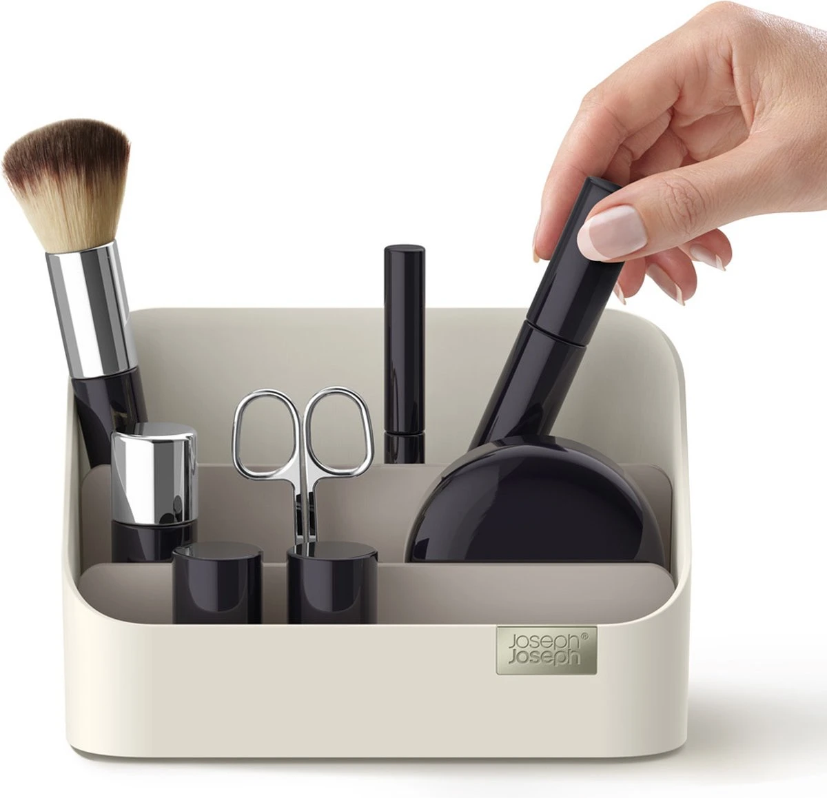 Joseph Joseph Make-up Display - Beige - Sorteervakken 5 Joseph Joseph Make-up Display - Beige - Sorteervakken - Afbeelding 3