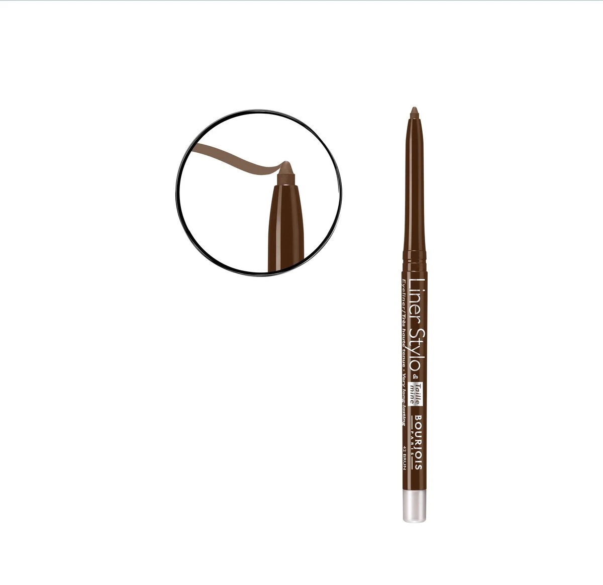 Bourjois Liner Stylo Eyeliner - 42 Brun 5 Bourjois Liner Stylo Eyeliner - 42 Brun - Afbeelding 3