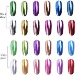 GUAPÀ - Holografische Glitter Poeder Set - Roze & Zilver & Goud - Nail Art & Nagel Decoratie- 3 Stuks -Maybelline Shop 1200x1168 11