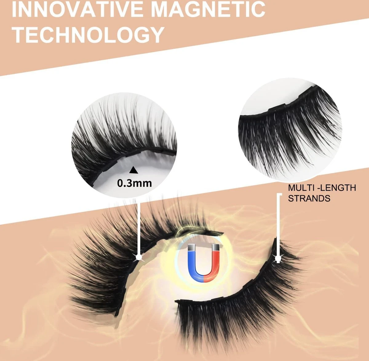 24 Magnetische Wimpers Met Eyelinerkit / 12 Paar- Herbruikbare Magnetische Wimpers - Natuurlijk Ogende Wimperspakket, 2 Buizen Magnetische Eyeliner, 3D Magnetische Nepwimperskit Met Wimperpincet - Magnetische Wimpers 4 24 Magnetische Wimpers Met Eyelinerkit / 12 Paar- Herbruikbare Magnetische Wimpers - Natuurlijk Ogende Wimperspakket, 2 Buizen Magnetische Eyeliner, 3D Magnetische Nepwimperskit Met Wimperpincet - Magnetische Wimpers - Afbeelding 2