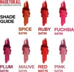 Maybelline Color Sensational Made For All Lippenstift - 382 Red For Me - Rood - Mat -Maybelline Shop 1200x1174 2