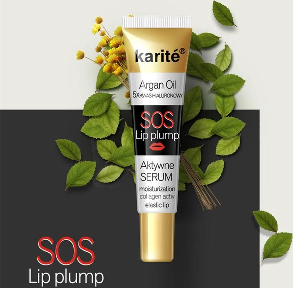 Karité SOS Lip Plumping Gloss - Lip Plumper - Vollere Lippen - Collageen - Argan Olie - Gehydrateerde Lippen - Lipgloss 7 Karité SOS Lip Plumping Gloss - Lip Plumper - Vollere Lippen - Collageen - Argan Olie - Gehydrateerde Lippen - Lipgloss - Afbeelding 5