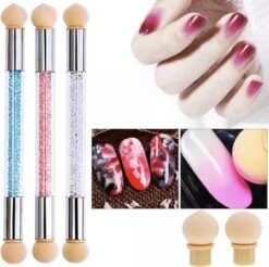 GUAPÀ - Nail Art Penselen Spons Set Met Holografische Glitter Poeder Set Voor Het Maken Van Prachtige Nail Art Effecten Op Je Nagels - 6 Delige Nail Art Set 13 GUAPÀ - Nail Art Penselen Spons Set Met Holografische Glitter Poeder Set Voor Het Maken Van Prachtige Nail Art Effecten Op Je Nagels - 6 Delige Nail Art Set -Maybelline Shop 1200x1193 26