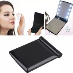 Compacte Make-up Spiegel- LED Mirror- Inklapbaar Met Verlichting- Draagbare Mini Make-up Spiegel 11 Compacte Make-up Spiegel- LED Mirror- Inklapbaar Met Verlichting- Draagbare Mini Make-up Spiegel -Maybelline Shop 1200x1193 9