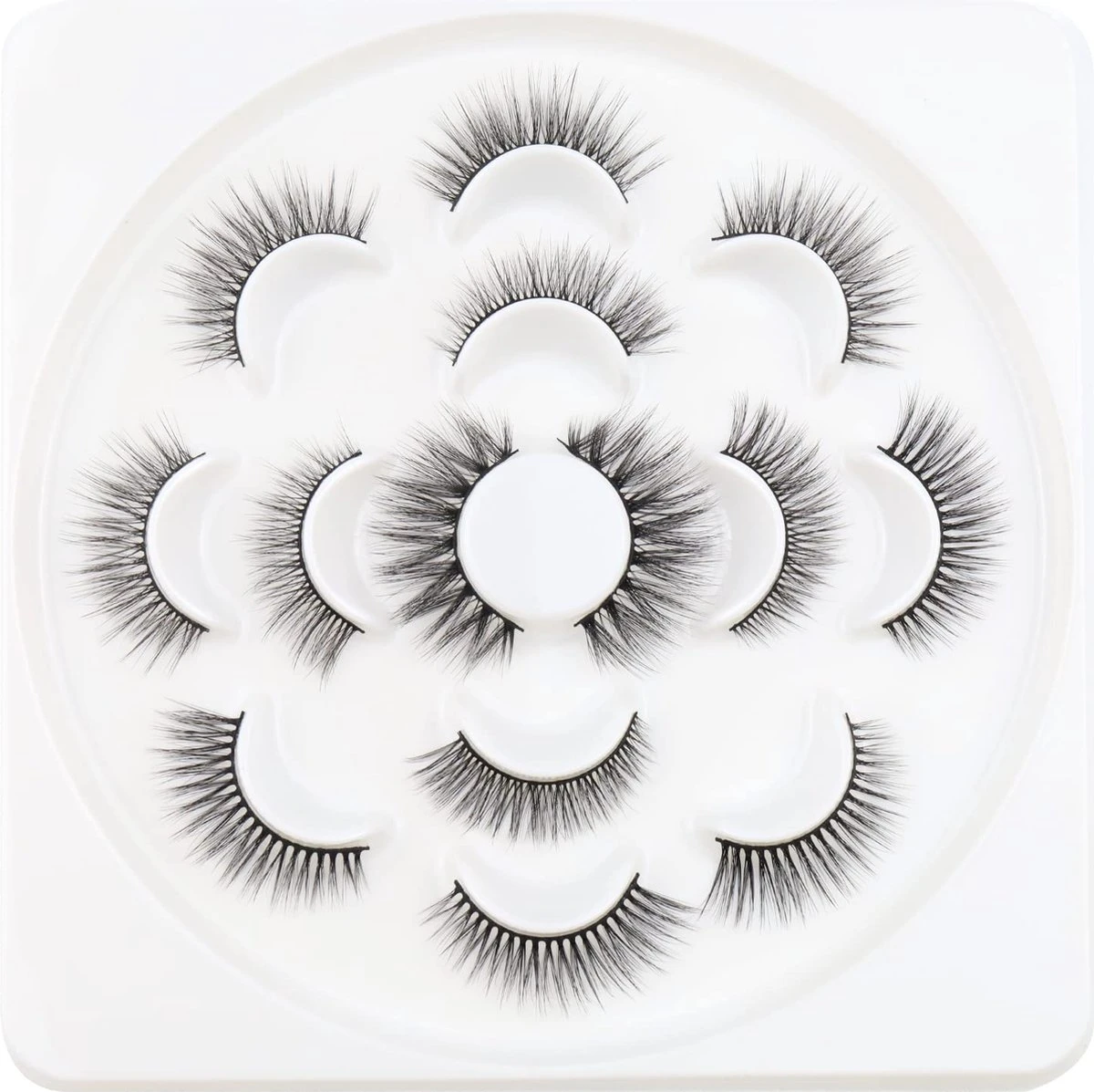 7 Paar 3D Valse Wimpers 4 Stijl Gemengde Natuurlijke Zachte Korte Nep Nerts Nep Wimpers 100% Handgemaakte Nep Wimpers Zwarte Wimpers Voor Make-up 3D Valse Wimpers Door EMEDA 4 7 Paar 3D Valse Wimpers 4 Stijl Gemengde Natuurlijke Zachte Korte Nep Nerts Nep Wimpers 100% Handgemaakte Nep Wimpers Zwarte Wimpers Voor Make-up 3D Valse Wimpers Door EMEDA - Afbeelding 2