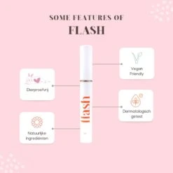 Célie Beauty FLASH - Wimperserum - Binnen 1 Week Zichtbaar Resultaat - 100% Vegan - Wimpergroei - Wimperverzorging - Volle Wimpers - Dikke Wimpers - 3ml - Hydraterend -Maybelline Shop 1200x1200 1138