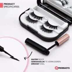 Qproducts Magnetische Wimpers - Nepwimpers - Wimperset Van 10 Wimpers 4 Eyeliners En Pincet - Inclusief Wimper Bewaardoos Met Ingebouwd Spiegeltje - Magneet Wimpers - Magnetic Lashes 15 Qproducts Magnetische Wimpers - Nepwimpers - Wimperset Van 10 Wimpers 4 Eyeliners En Pincet - Inclusief Wimper Bewaardoos Met Ingebouwd Spiegeltje - Magneet Wimpers - Magnetic Lashes -Maybelline Shop 1200x1200 1357