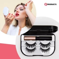 Qproducts Magnetische Wimpers - Nepwimpers - Wimperset Van 10 Wimpers 4 Eyeliners En Pincet - Inclusief Wimper Bewaardoos Met Ingebouwd Spiegeltje - Magneet Wimpers - Magnetic Lashes 17 Qproducts Magnetische Wimpers - Nepwimpers - Wimperset Van 10 Wimpers 4 Eyeliners En Pincet - Inclusief Wimper Bewaardoos Met Ingebouwd Spiegeltje - Magneet Wimpers - Magnetic Lashes -Maybelline Shop 1200x1200 1358