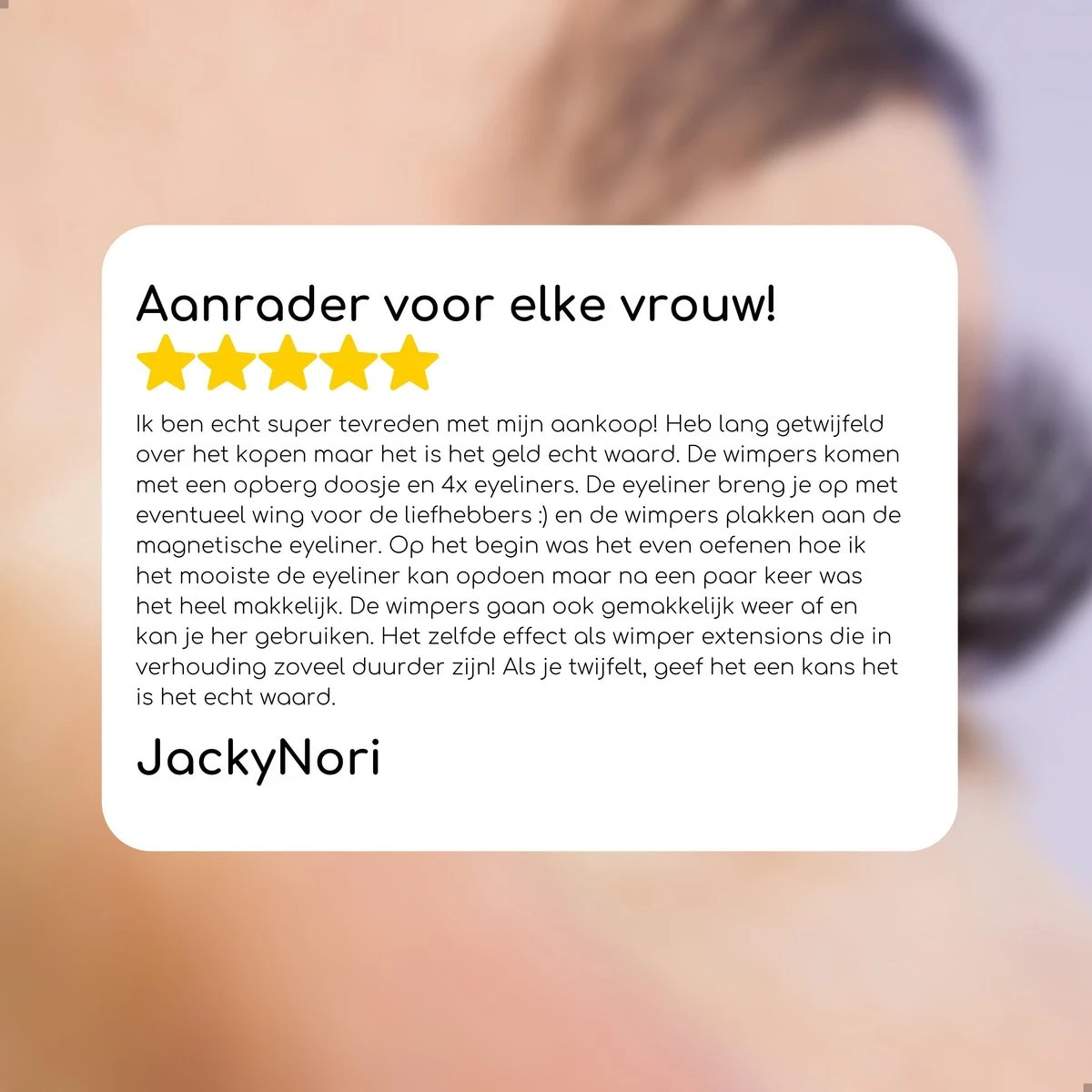 Qproducts Magnetische Wimpers - Nepwimpers - Wimperset Van 10 Wimpers 4 Eyeliners En Pincet - Inclusief Wimper Bewaardoos Met Ingebouwd Spiegeltje - Magneet Wimpers - Magnetic Lashes 10 Qproducts Magnetische Wimpers - Nepwimpers - Wimperset Van 10 Wimpers 4 Eyeliners En Pincet - Inclusief Wimper Bewaardoos Met Ingebouwd Spiegeltje - Magneet Wimpers - Magnetic Lashes - Afbeelding 8