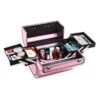Confibel Cosmetica Koffer - Make Up Koffer Uitklapbaar - 5 Opbergbakken Make-up Koffer - Beautycase/Visagiekoffer /Cosmeticakoffer /Beautycase/ Nagelstylistekoffer - Roze -Maybelline Shop 1200x1200 1698