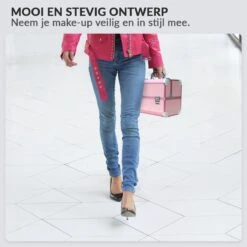 Confibel Cosmetica Koffer - Make Up Koffer Uitklapbaar - 5 Opbergbakken Make-up Koffer - Beautycase/Visagiekoffer /Cosmeticakoffer /Beautycase/ Nagelstylistekoffer - Roze 15 Confibel Cosmetica Koffer - Make Up Koffer Uitklapbaar - 5 Opbergbakken Make-up Koffer - Beautycase/Visagiekoffer /Cosmeticakoffer /Beautycase/ Nagelstylistekoffer - Roze -Maybelline Shop 1200x1200 1701