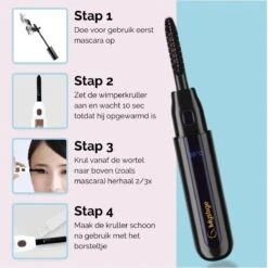 3-Delige Elektrische Wimperkruller Set – Incl. Wimperserum & Wimperborstel – Wimperlifting Set – Lash Lift – Lange, Gekrulde En Volle Wimpers – Eyelash Curler 13 3-Delige Elektrische Wimperkruller Set – Incl. Wimperserum & Wimperborstel – Wimperlifting Set – Lash Lift – Lange, Gekrulde En Volle Wimpers – Eyelash Curler -Maybelline Shop 1200x1200 2161