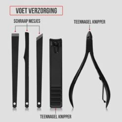 Strex Luxe Manicureset / Pedicureset Met Lederen Opbergetui - 20 Delig - Manicure Set - Pedicure Set - Manicure Sets - Pedicure Sets -Maybelline Shop 1200x1200 3122