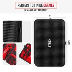 Strex Luxe Manicureset / Pedicureset Met Lederen Opbergetui - 20 Delig - Manicure Set - Pedicure Set - Manicure Sets - Pedicure Sets -Maybelline Shop 1200x1200 3125