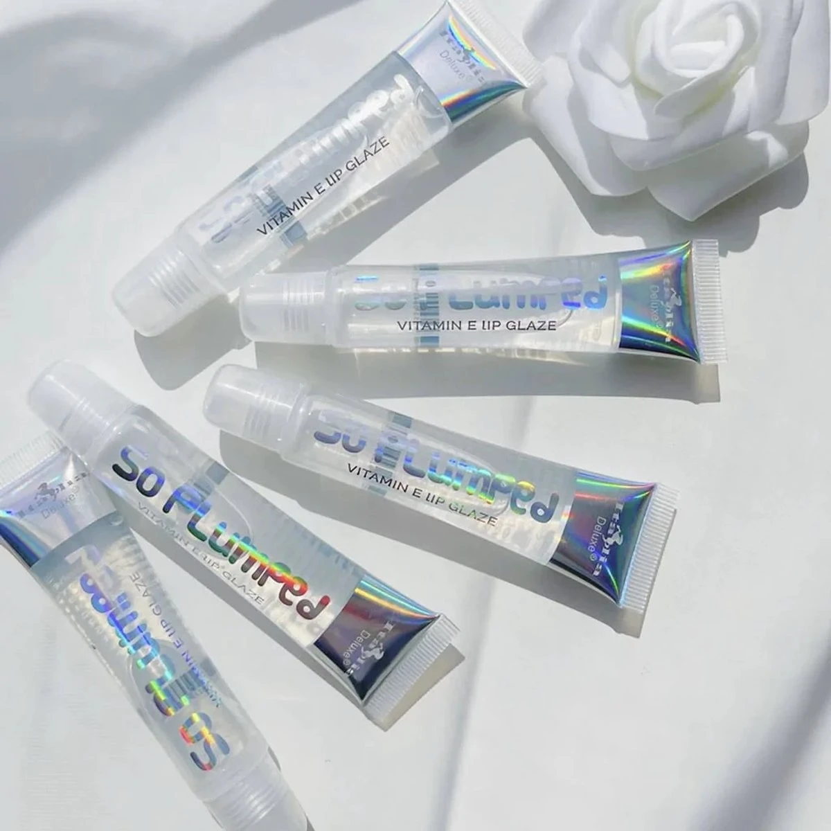 Lipgloss Transparant - Filler Effect - Vitamine E - Per Stuk 4 Lipgloss Transparant - Filler Effect - Vitamine E - Per Stuk - Afbeelding 2