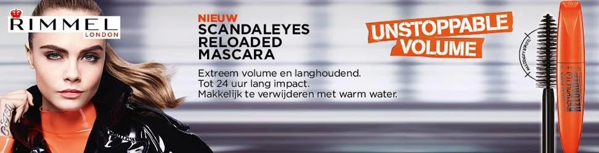 Rimmel London ScandalEyes Reloaded Mascara - Black 10 Rimmel London ScandalEyes Reloaded Mascara - Black - Afbeelding 8