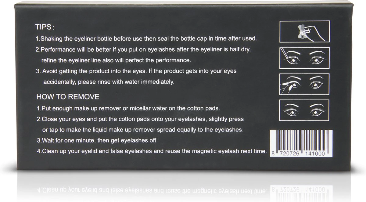 Easylash Daily - Magnetische Wimpers Met Eyeliner – Nepwimpers – Wimperextentions – Wimpers – 1 Paar Wimpers Met Eyeliner – Natuurlijke Look 5 Easylash Daily - Magnetische Wimpers Met Eyeliner – Nepwimpers – Wimperextentions – Wimpers – 1 Paar Wimpers Met Eyeliner – Natuurlijke Look - Afbeelding 3