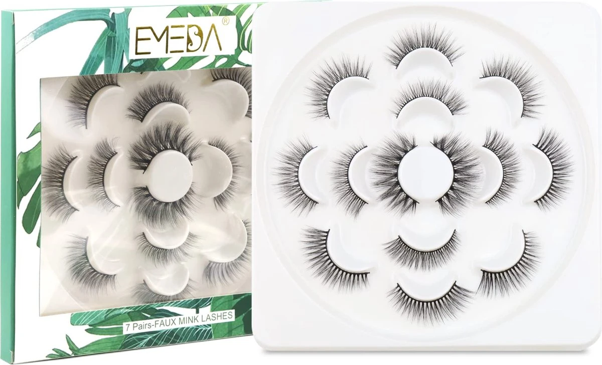 7 Paar 3D Valse Wimpers 4 Stijl Gemengde Natuurlijke Zachte Korte Nep Nerts Nep Wimpers 100% Handgemaakte Nep Wimpers Zwarte Wimpers Voor Make-up 3D Valse Wimpers Door EMEDA 3 7 Paar 3D Valse Wimpers 4 Stijl Gemengde Natuurlijke Zachte Korte Nep Nerts Nep Wimpers 100% Handgemaakte Nep Wimpers Zwarte Wimpers Voor Make-up 3D Valse Wimpers Door EMEDA