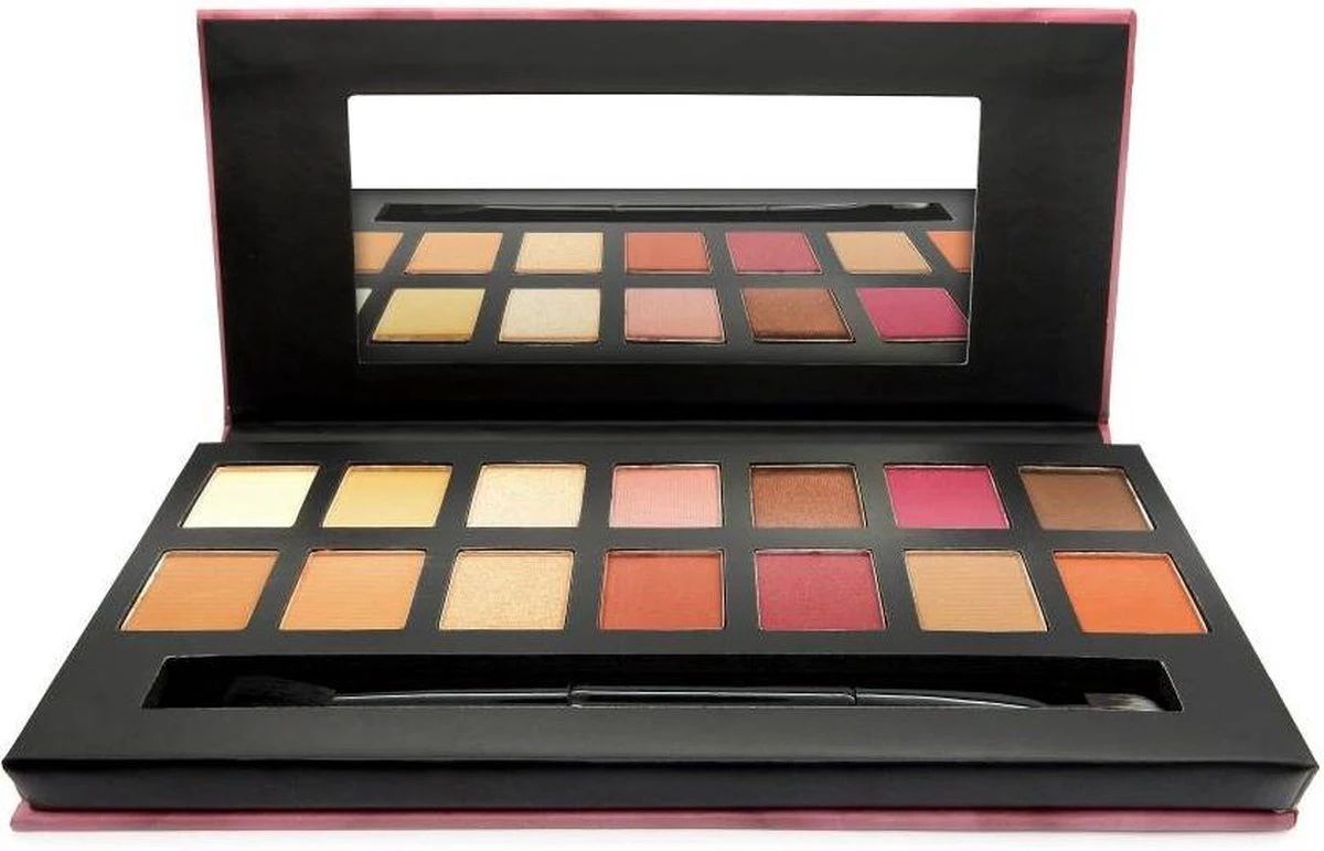 W7 Delicious Nautral & Berry Oogschaduwpalette -14 Kleuren 4 W7 Delicious Nautral & Berry Oogschaduwpalette -14 Kleuren - Afbeelding 2