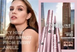 3x Maybelline Lash Sensational Sky High Mascara Waterproof Zwart 7,2 Ml -Maybelline Shop 1200x815 1