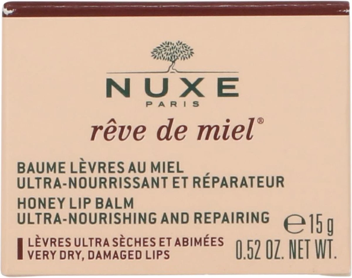 Nuxe Rêve De Miel Ultra-Nourishing And Repairing Lippenbalsem - 15 Ml 6 Nuxe Rêve De Miel Ultra-Nourishing And Repairing Lippenbalsem - 15 Ml - Afbeelding 4