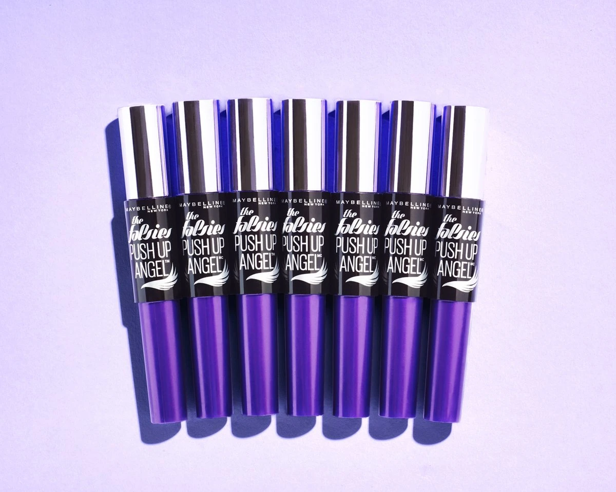 Maybelline Falsies Push Up Angel Mascara - Zwart 7 Maybelline Falsies Push Up Angel Mascara - Zwart - Afbeelding 5