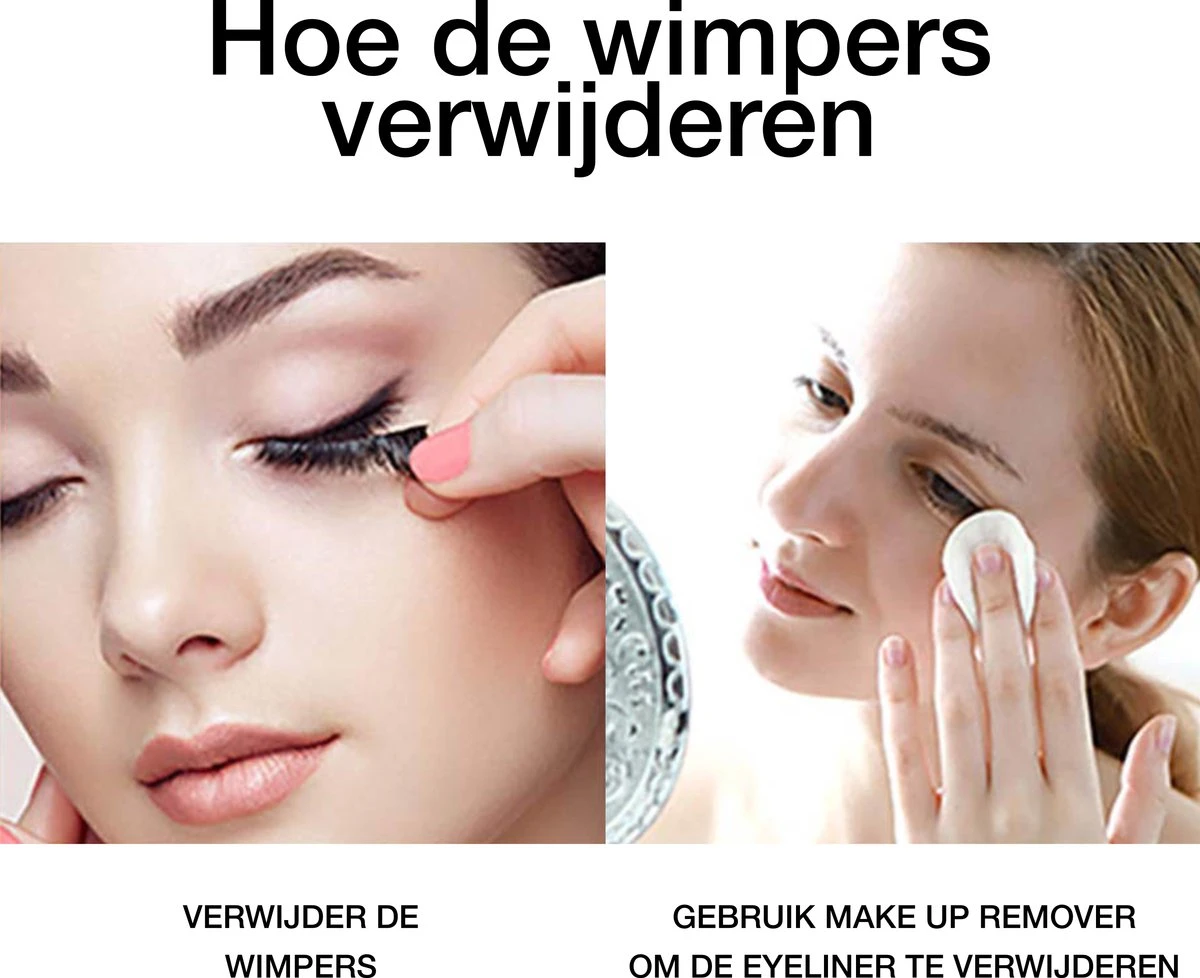 Merkloos Magnetische Wimpers - Katten Oog - Magnetische Nep Wimpers Met 2 Magnetic Eyeliners En Applicator - Valse Wimpers - Magnetic Lashes - Magnetische Wimpers Set 7 Merkloos Magnetische Wimpers - Katten Oog - Magnetische Nep Wimpers Met 2 Magnetic Eyeliners En Applicator - Valse Wimpers - Magnetic Lashes - Magnetische Wimpers Set - Afbeelding 5