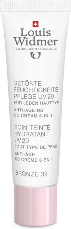Louis Widmer CC-cream (getinte Dagverzorging UV20) Nr.2 Bronze Ongeparfumeerd -Maybelline Shop 374x1200 6