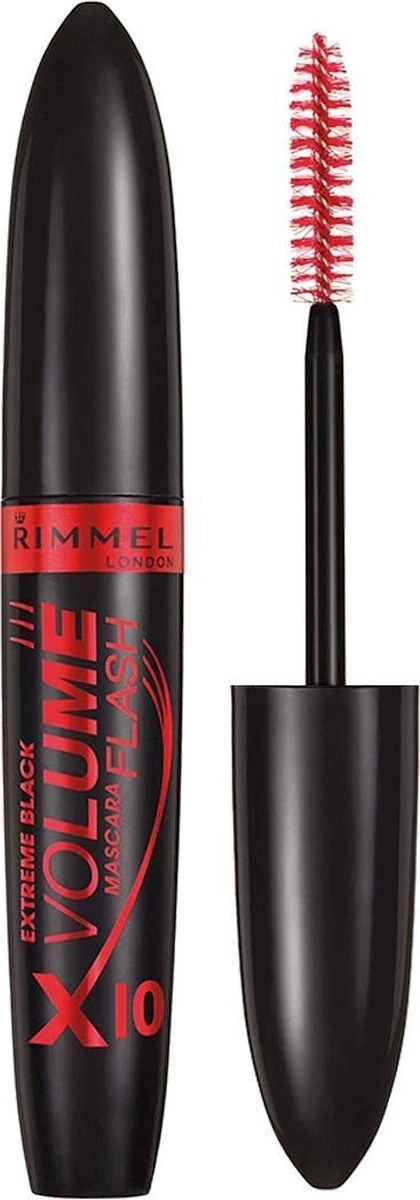 Rimmel London Volume Flash Mascara X10 - 001 Extreme Black 3 Rimmel London Volume Flash Mascara X10 - 001 Extreme Black