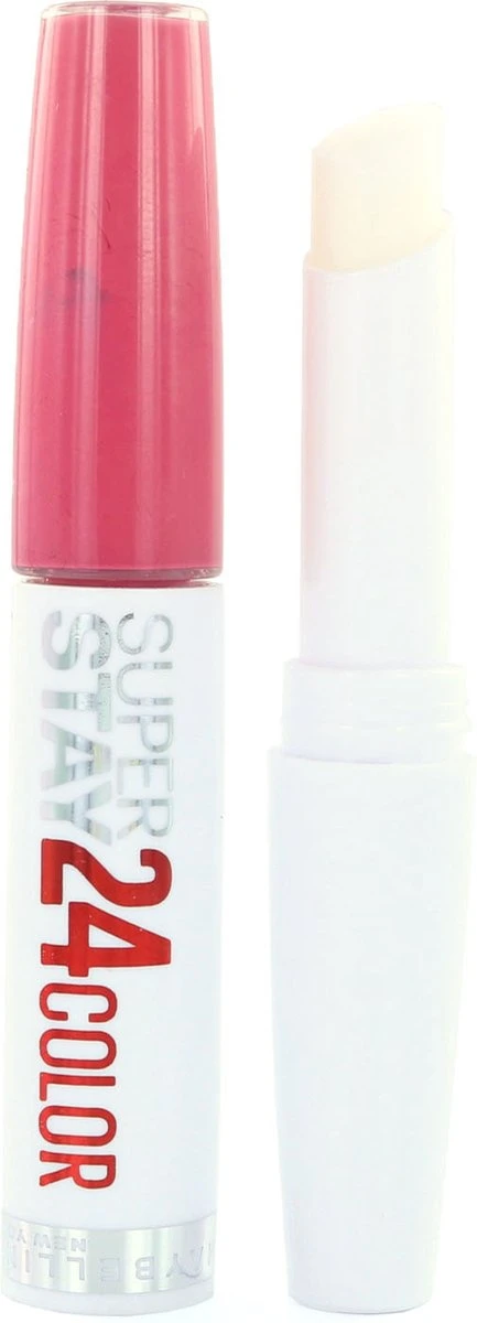 Maybelline SuperStay 24H Lipstick - 140 Roaring Rose 4 Maybelline SuperStay 24H Lipstick - 140 Roaring Rose - Afbeelding 2