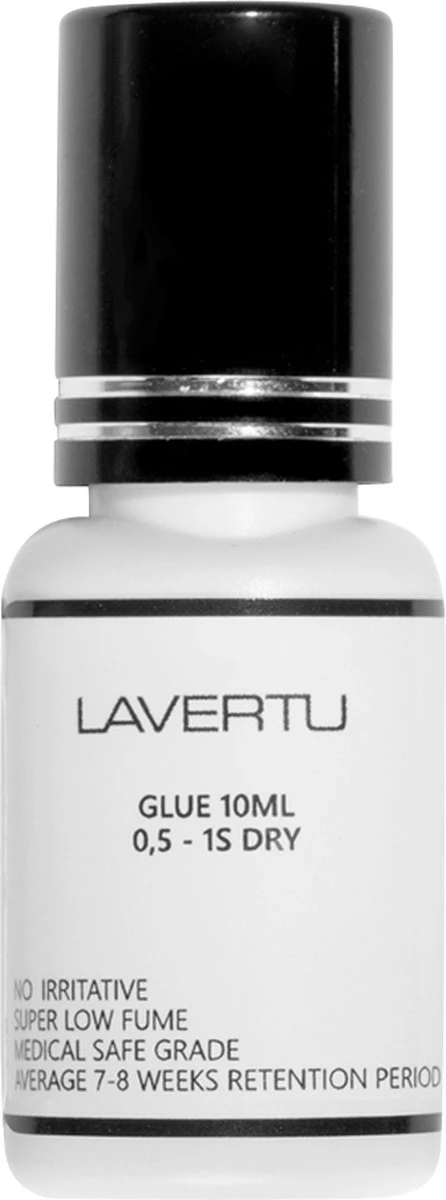 Lavertu Cosmetics - Wimperlijm - Wimperextensionslijm - 0.5-1sec Droogtijd - Langhoudend - Geen Irritatie - 9 Weken Retentie - Te Gebruiken In Moeilijke Omgevingsfactoren - 10ML 3 Lavertu Cosmetics - Wimperlijm - Wimperextensionslijm - 0.5-1sec Droogtijd - Langhoudend - Geen Irritatie - 9 Weken Retentie - Te Gebruiken In Moeilijke Omgevingsfactoren - 10ML