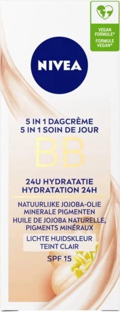 NIVEA Essentials BB Cream Light SPF 15 - 50 Ml - Dagcrème -Maybelline Shop 461x1200 7