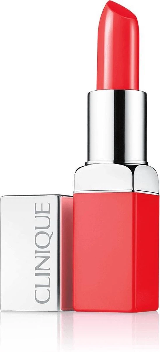 Clinique Pop Lip Colour + Primer Lippenstift - Poppy Pop 11 Clinique Pop Lip Colour + Primer Lippenstift - Poppy Pop - Afbeelding 9